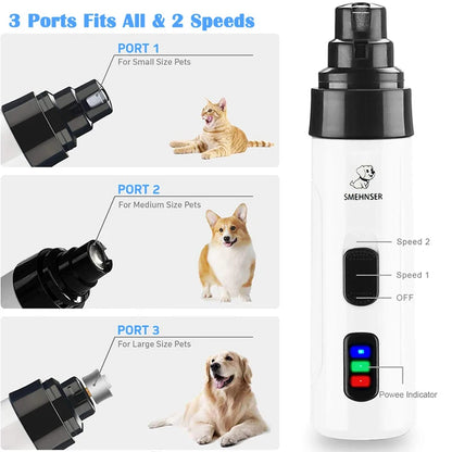 Rechargeable Electric Dog Nail Grinder