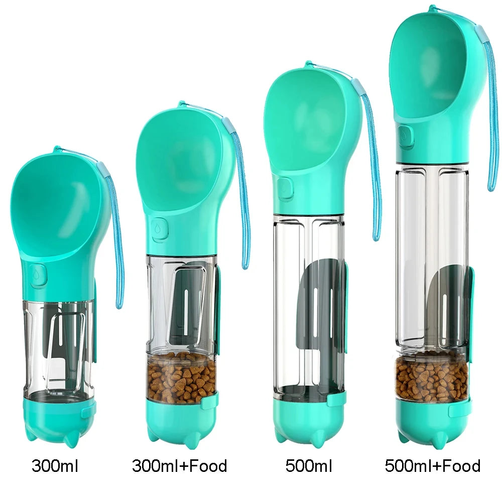3-in-1 Portable Pet Water Bottle