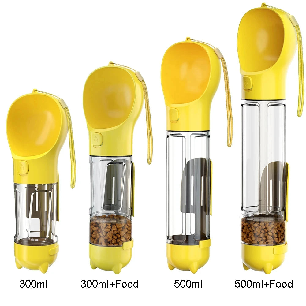3-in-1 Portable Pet Water Bottle