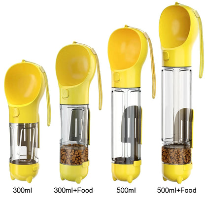 3-in-1 Portable Pet Water Bottle