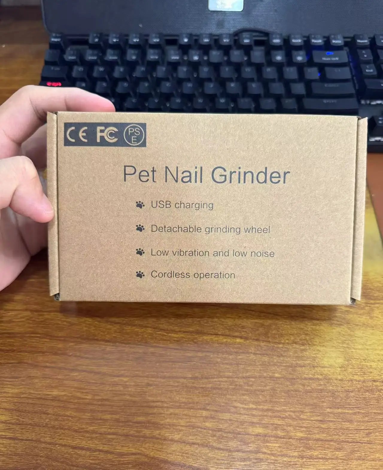 Rechargeable Electric Dog Nail Grinder