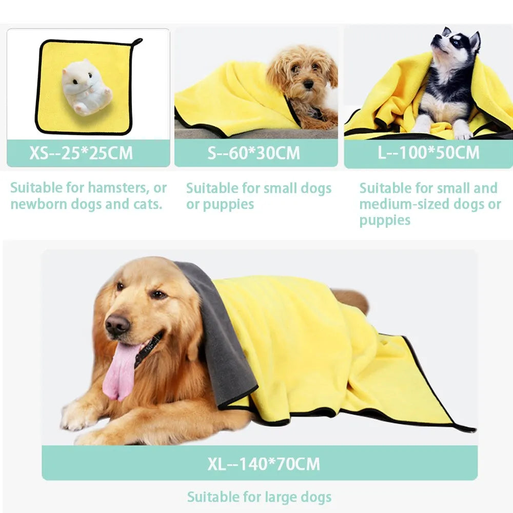 Quick-Dry Pet Towel