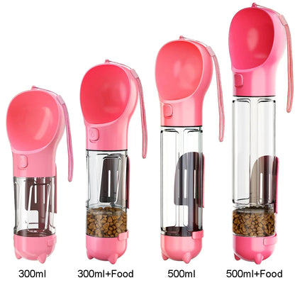 3-in-1 Portable Pet Water Bottle