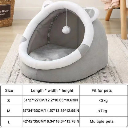Cozy Cat & Pup Tent Bed