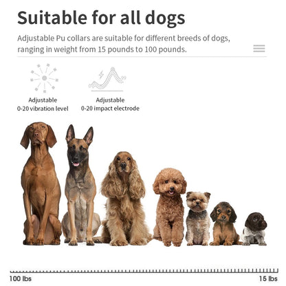 USB Rechargeable Auto Anti-Bark Collar