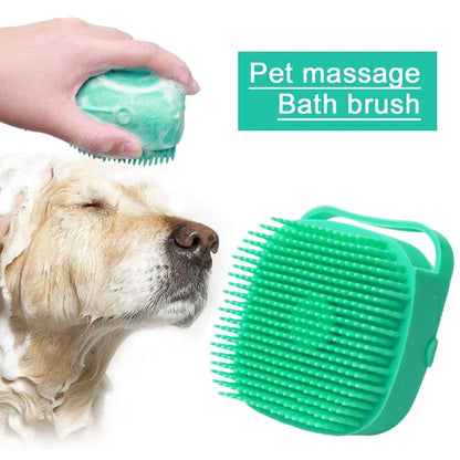 Pet Grooming Shampoo Brush