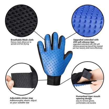 Silicone Pet Grooming Glove