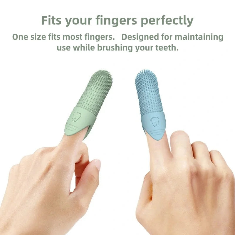 360° Silicone Dog Finger Toothbrush