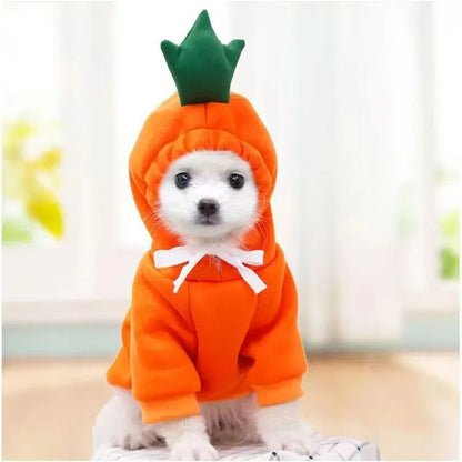 Cute Dog Hoodie Pet Fruit Cloth
